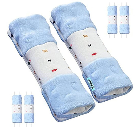 4 Paquetes De Correas Para Asiento De Coche Para Bebé, Prote 0