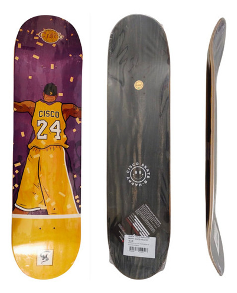 Shape Skate Maple Liso 8.0 Canadense +lixa Boss+ Paraf Allen 1 Shape Skate Maple Liso 8.0 Canadense +lixa Boss+ Paraf Allen 1