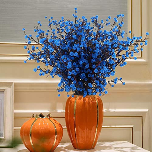 Flores Artificiales Lucky Snail, 5 Pcs Babys Breath Artifici 1