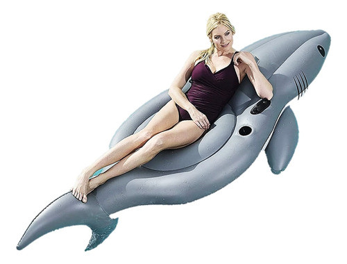 Bestway Tiburon Inflable Flotador 254x122x75cm 41097 1