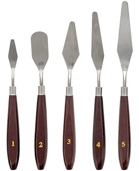 Us Art Supply Juego De Cuchillos Para Paleta De Acero Inoxid 0