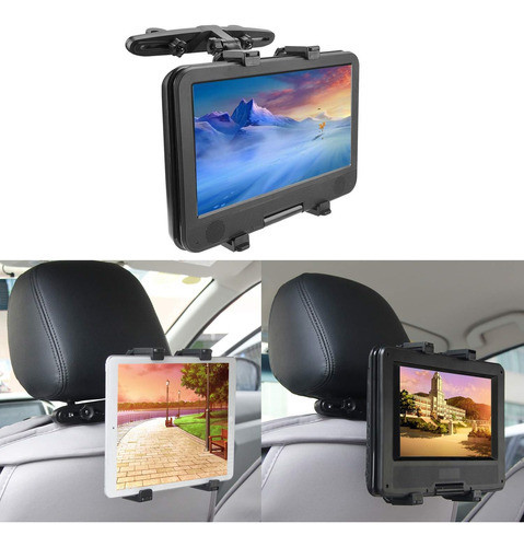 Bedee Car Seat Headrest Mount Holder Ajustable Giratorio 1