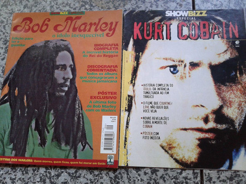 Showbizz Especial Bob Marley  Kurt Cobain 0
