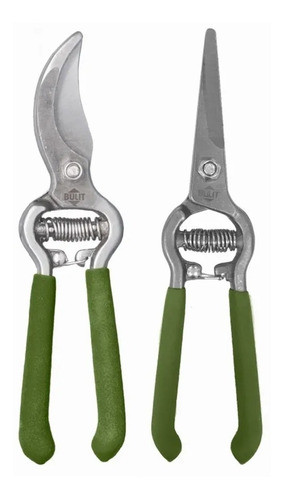 Set Tijeras Corte Poda Jardineria Flores Bulit Serie 600 0