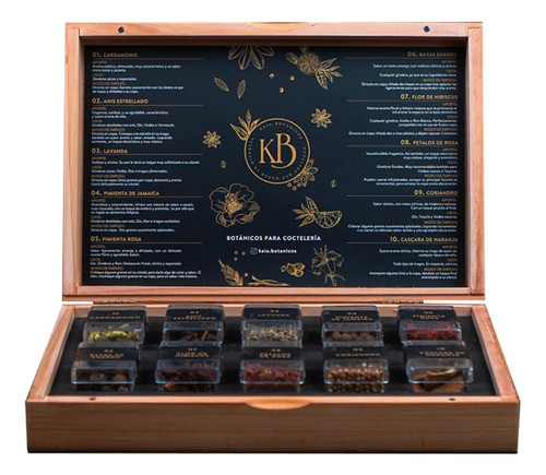 Kit Annikas Bartool Bosque Nativo Estuche Kaia X10 Citricos 1