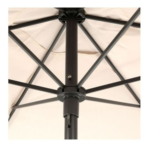 Sombrilla Push Up 215 Cm Natural 1