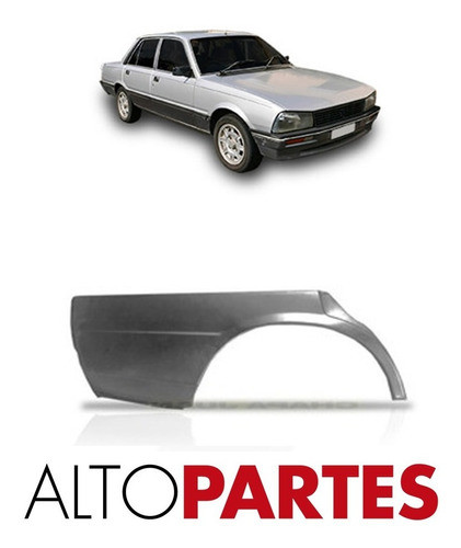 Reparacion Guardabarro Trasero Media Peugeot 505 Derecho 0