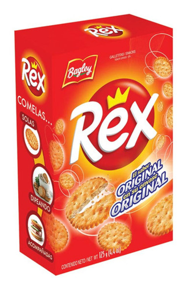 Galletitas  Estuche 125 Gr Rex Galletitas Saladas 0