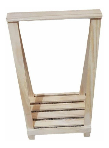 Caballetes En  Madera De Pino Fijos Deck. 1