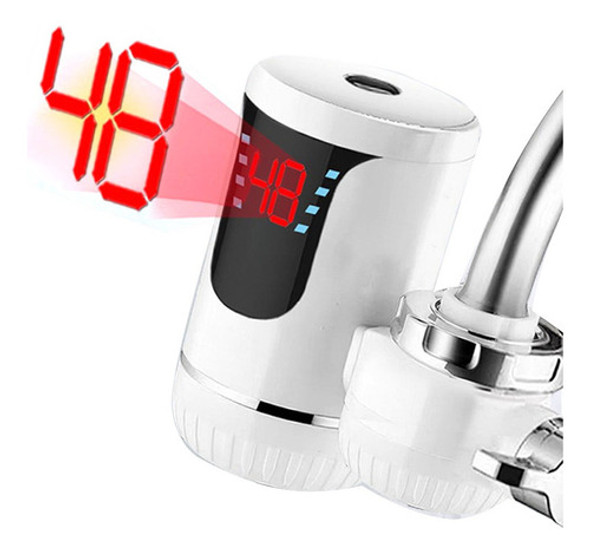 Torneira Elétrica Água Quente220v3000w Plugue Sem Instalação 1