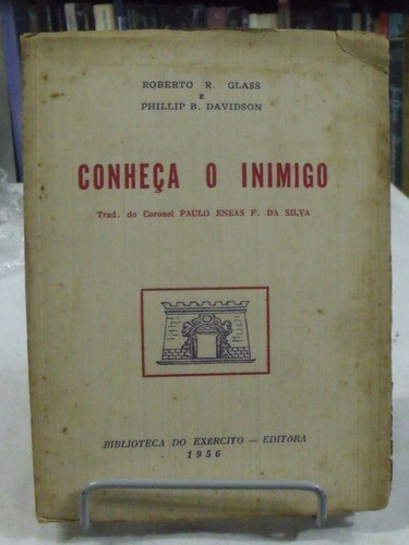 Livro Conheça O Inimigo Roberto Glass E Phillip Davidson 0