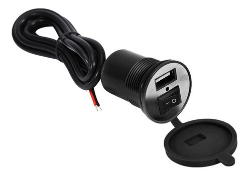 Suporte Do Telefone Da Barra Do Punho Da Motocicleta Carrega 0