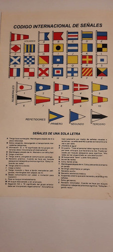 Codigo Internacional De Señales Nauticas 1