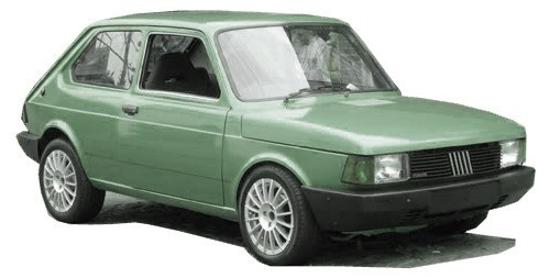 Kit Pasarrueda Trasero Interior + Exterior Der Fiat 147 1