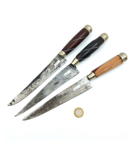 Cuchillo Acero Carbono Cabo Artesanal - Ca3 - Cuchilleria 0