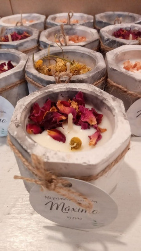 Souvenirs X30 Unidades Velas Personalizadas Marmoladas 1