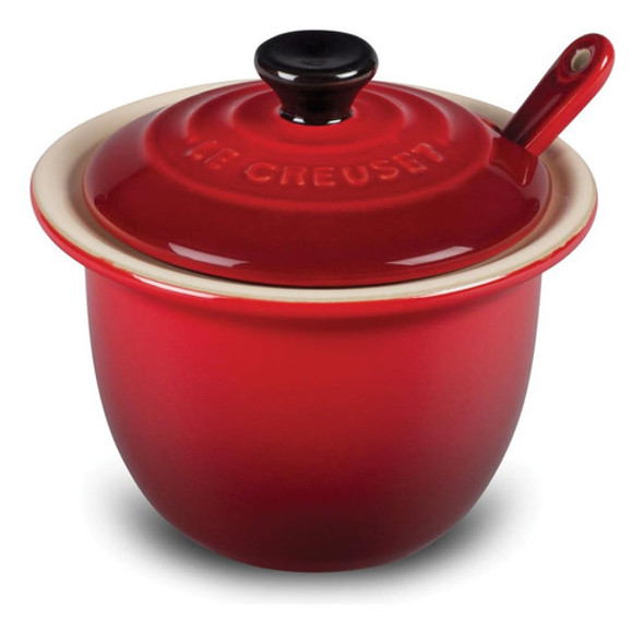 Olla P/condimentos C/cuchara Le Creuset Of America 6 3/4 Oz 0 Olla P/condimentos C/cuchara Le Creuset Of America 6 3/4 Oz 0