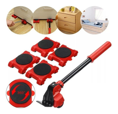 Rueditas Auxiliares Muebles Heladera Electrodomésticos Carro 0