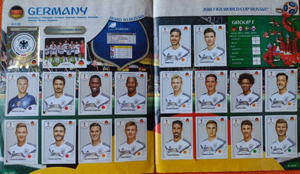 Álbum De Figuritas Mundial Rusia 2018 Completo 1