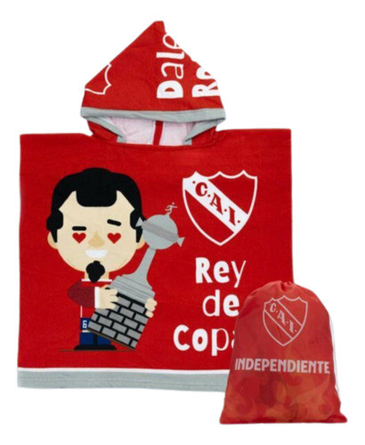 Ponchito Infantil Original Más Bolso De Regalo Independiente 0