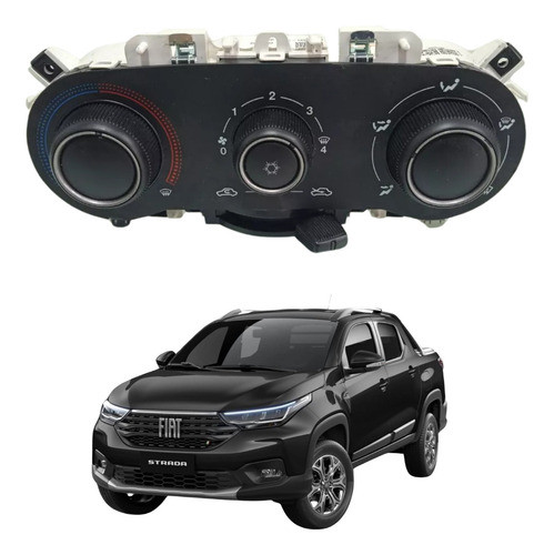 Comando Ar Condicionado Fiat Strada 2021/2024 Original 0