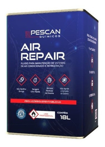 Air Repair 18 Litros Limpeza Sistema Ar Cond (sub 141b) 0
