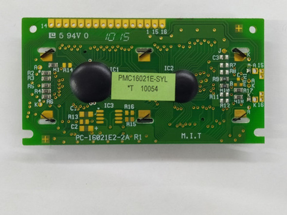 Display 2x16 Com Back Verde, Pmc16021e-syl 1