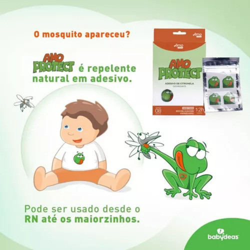 Kit 3 Sai Mosquito Adesivo Essência De Citronela 12 Unidades 1