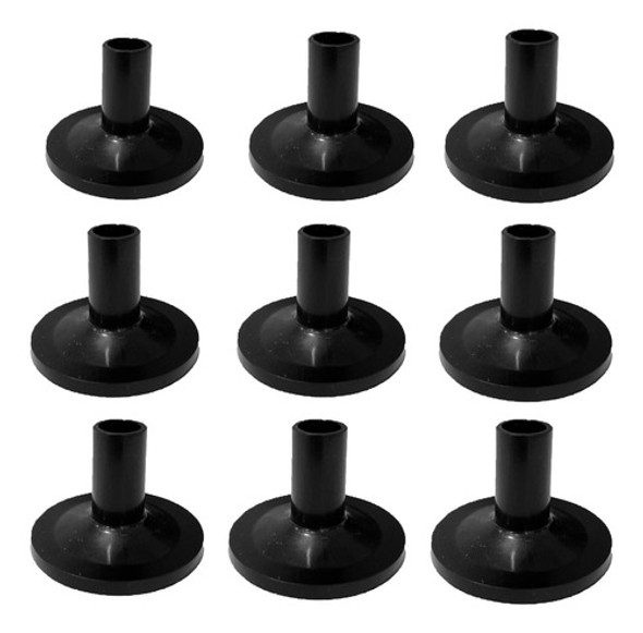 Kit Com 9 Base Para Prato De Bateria Sound7 0