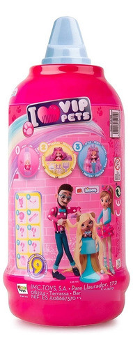 Botella I Love Vip Pets -+ 3 Años- Descubre El Pelo Con Agua 0