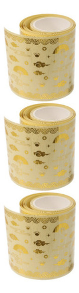 Ornamentos Transparentes, Decoração De Vidro De 3 Rolos Para 1