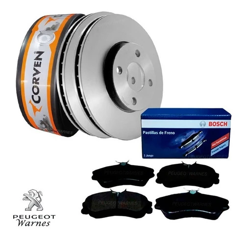 Discos Del Freno + Pastillas Bosch Citroen Berlingo 1.6 Hdi 0
