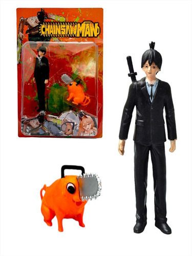 Muñeco Aki Hayakawa Y Pochita Chainsawman 0