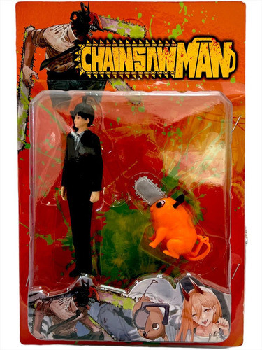 Muñeco Aki Hayakawa Y Pochita Chainsawman 1