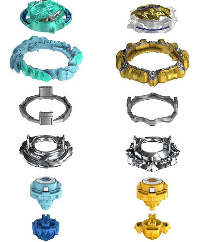 Beyblade Burst Quad Drive Magma R7 Vs Gilded B7 Hasbro F3337 1