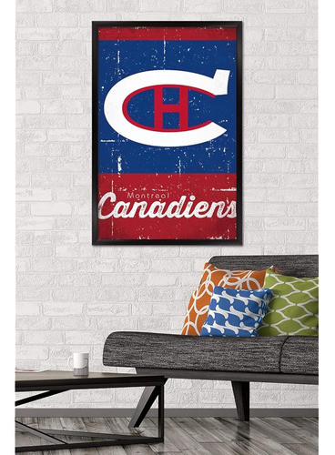 Trends International Nhl Montreal Canadiens - Logotipo Retro 1
