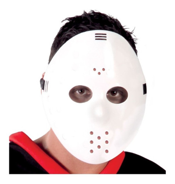 Mascara Rigida Jason Viernes 13 Halloween Terror Disfraz 0