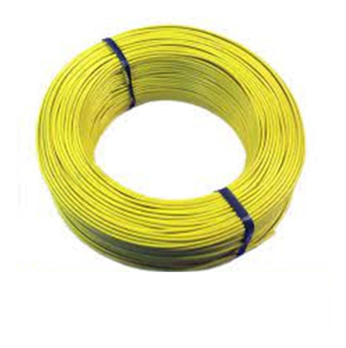 Cabinho Flexivel. 26awg =0,14mm Amarelo Rolo C/100mts 0
