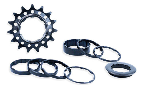 Alaudark Sinlge Speed - Kit De Conversión De Piñón De Ca. 0