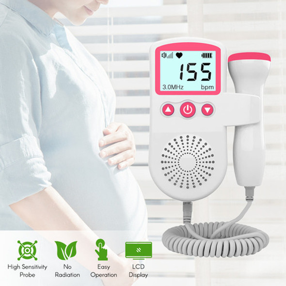 Tamanho Da Tela Do Medidor De Voz Do Feto: Pocket Doppler Ba 1