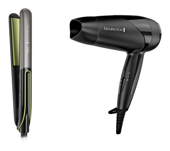 Combo Remington Planchita S12a + Secador De Pelo D1500 0