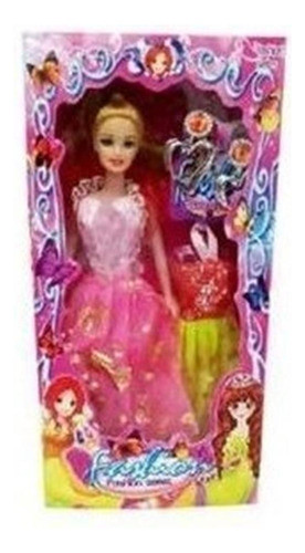 Muñeca Con Vestidos En Caja 16x32cm - 50477 0