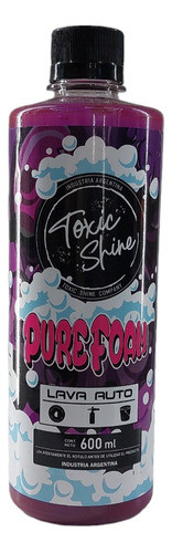 Shampoo Pure Foam Toxic Shine 600 Ml 0