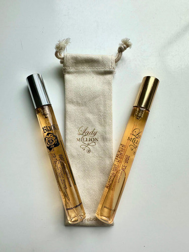2 Minitallas Paco Rabanne Lady Million-black Xs Con Estuche 0