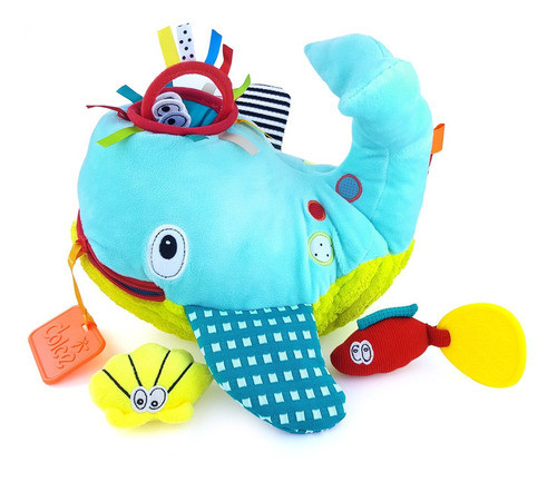 Peluches Wallie La Ballena Con Accesorios Dolce Toys 95104 0