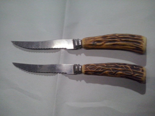 2 Cuchillos Rippledge Parker&sons Sheffield  Mango Pasta 0