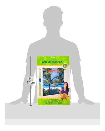 Hawaiian Summer Luau Beach Front  Juego De Escena Para Escen 0