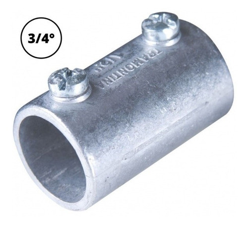 Unidut Aluminio Luva S/rosca 3/4 Tramontina 56131/022 1