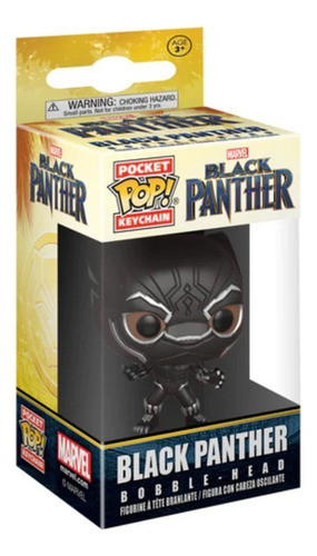 Black Panther Funko Pop Pocket Keychain - Funko 0