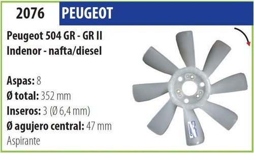 Helice Peugeot 504 0